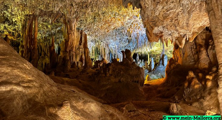 Hams Caves in Porto Cristo mit Stalaktiten