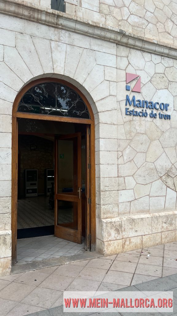 Bahnverbindungen auf Mallorca - Manacor Bahnhof