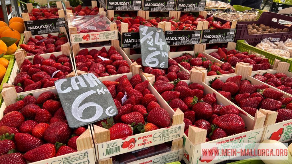 Mallorquinische Erdbeeren